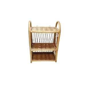 wicker rattan cabinet